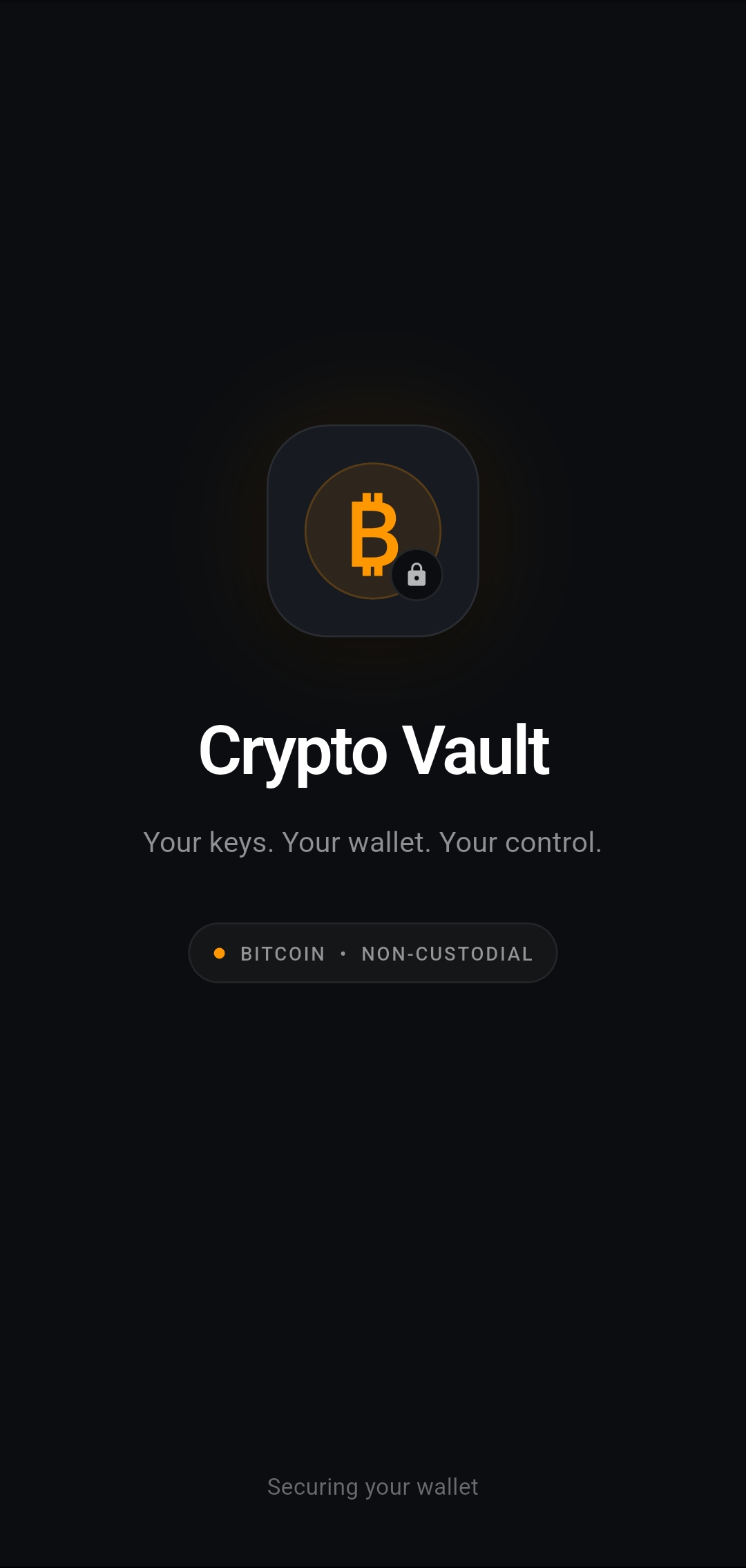 Crypto Vault Bitcoin Wallet